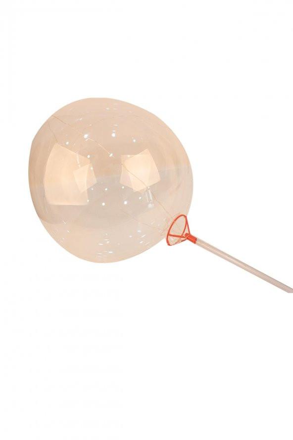 Kına Atölyesi Ledli Şeffaf Balon Sopalı Pilli 2 Adet - 4