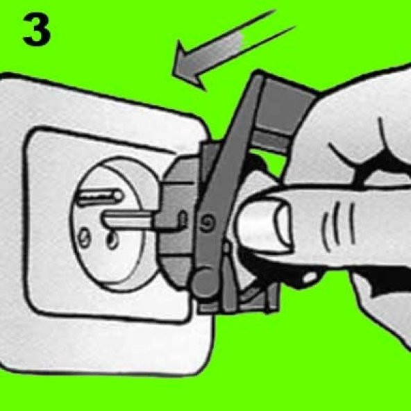 Fiş Çek - Çocuk Güvenlik Aparatı ( 2 Adet ) - Resim 2