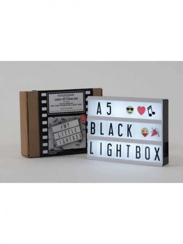 Hamaha Işıklı Harfli Dekoratif Led Pano Lightbox Kişiye Özel Dekoratif Led Işıklı Pano A5 - 2