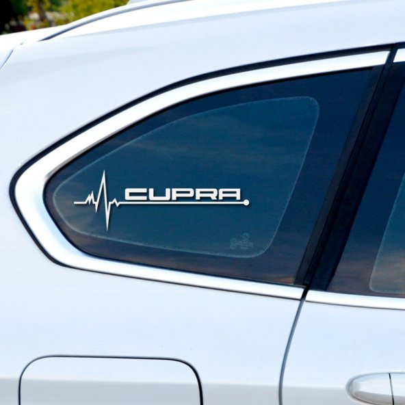 Seat Cupra Yan Cam Sticker Oto Kapı Çıkartma Tuning Aksesuar 20 cm x 7 cm - 1