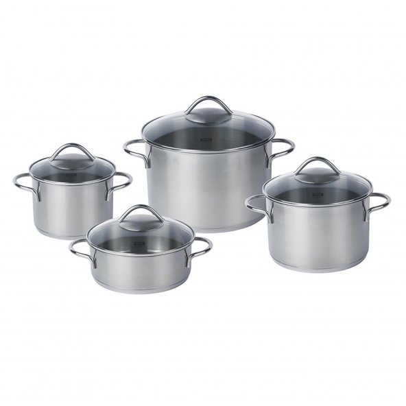 Fissler Vienna 8 Parça Çelik Tencere Seti - 2