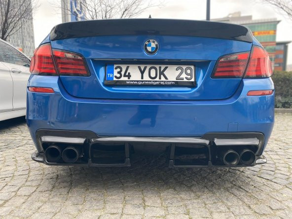 Bmw F10 3 Parça Difüzör (Plastik)