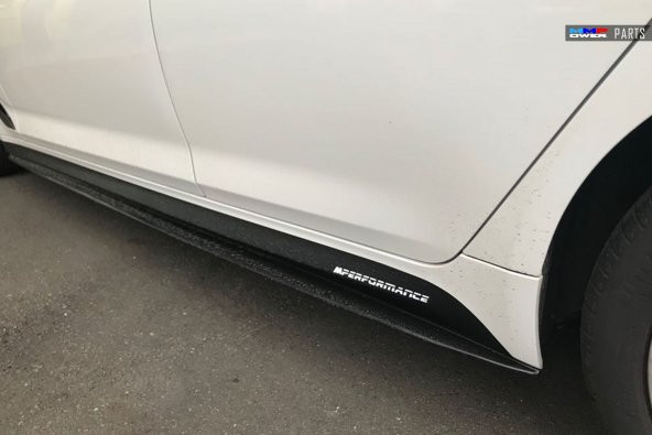 Bmw F30 M Performance Yan Marşpiyel Altı LİP (Plastik) 	Piano Black - 2