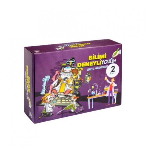 Bilimi Deneyliyorum 8+ Yaş - Deney Seti evde Deney Yapma,deney Malzemeleri,çocuk Deney,bilim Çocuk - 3