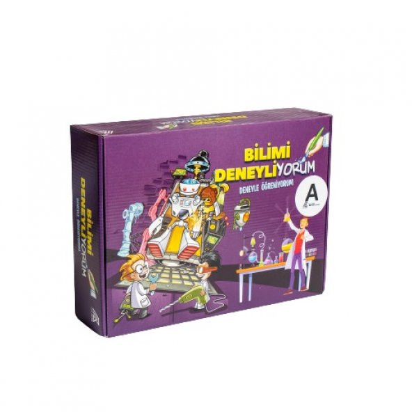 Bilimi Deneyliyorum Anasınıfı - Deney Seti evde Deney Yapma,deney Malzemeleri,çocuk Deney,bilim Çocuk - 2