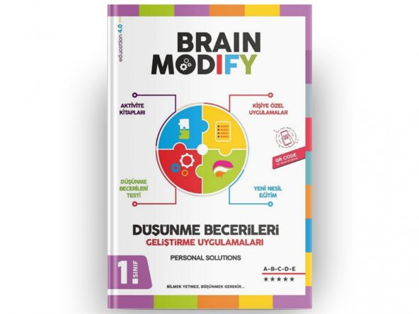 Brain Modify 1. Sınıf Düşünme Becerileri Uygulamaları Kitabı