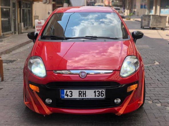 Fiat Punto Evo Stimetz Ön Ek (Fiber) - Resim 3