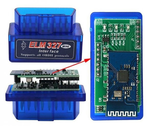 ELM327 Klasik Çift Çipsetli Araç Arıza Tespit Cihazı PIC18F25K80 - 4