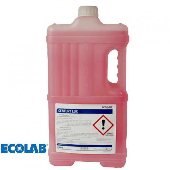 ECOLAB CENTURY LUX SIVI EL SABUNU 5KG KREMLI EXTRA PARFUMLU