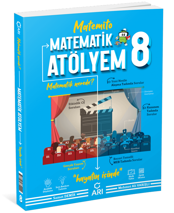 Arı 8.sınıf Matemito Matematik Atölyem + Yazılı eki