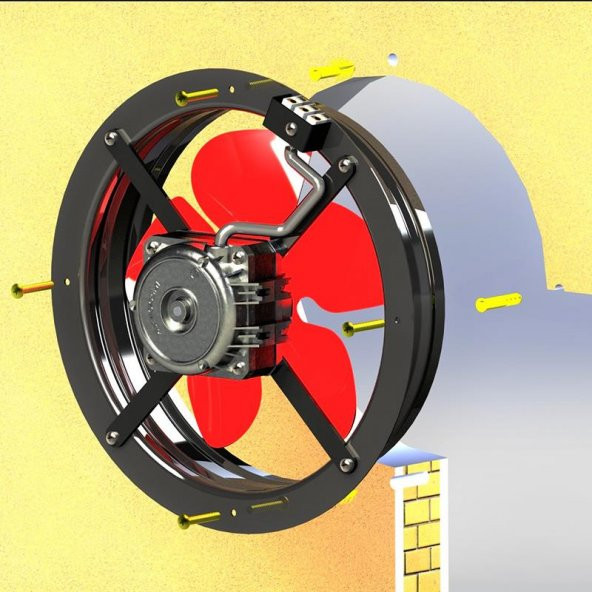 Aircol 300BF Sac Gövdeli Aksiyal Fan - 4