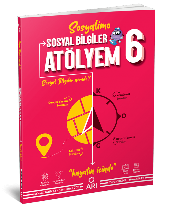 Arı 6.sınıf Sosyalimo Sosyal Bilgiler Atölyem + Yazılı eki