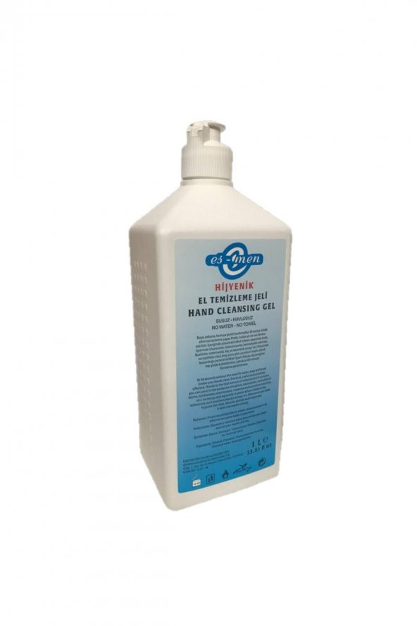 EL DEZENFEKTAN JELI 1 LT 70 ALKOLLU EL DEZENFEKTANI ANTISEPTIK