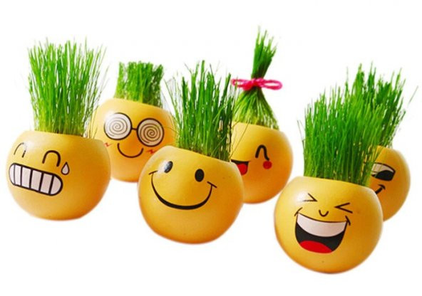 Emoji Kafa Çılgın Çim Adam - 4