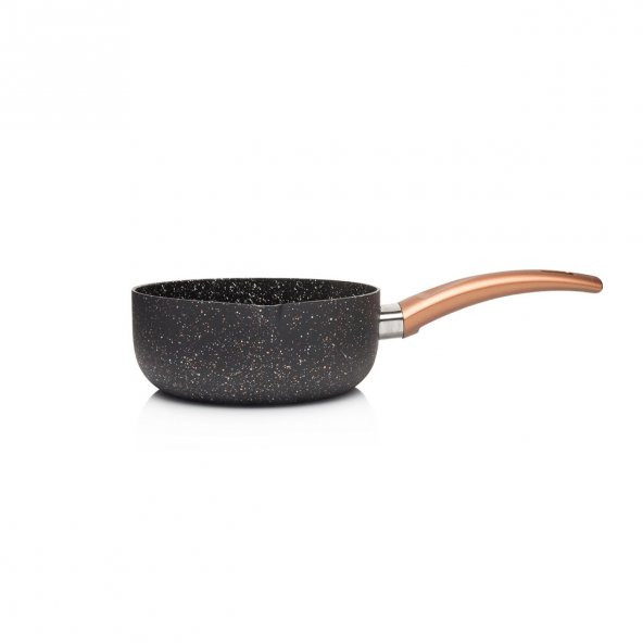 16 CM Mat Siyah Granit Sütlük - 2