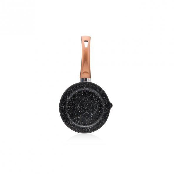 16 CM Mat Siyah Granit Sütlük - 3