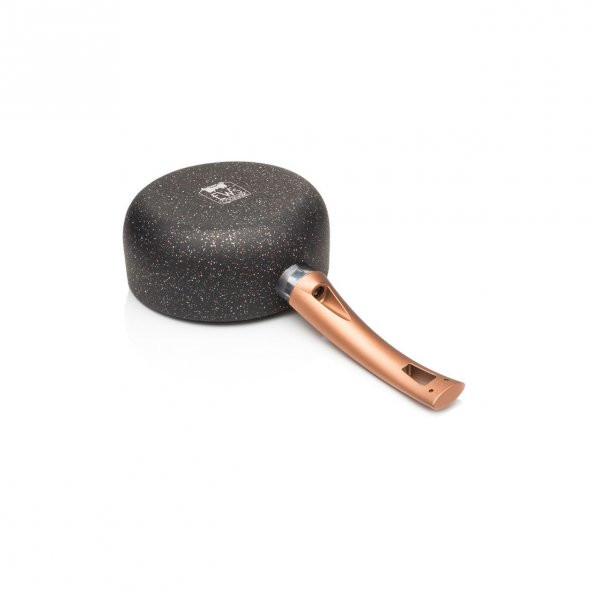 16 CM Mat Siyah Granit Sütlük - 4