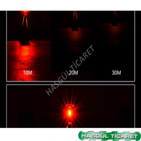 HSGL USB ŞARJLI ÖN ARKA IŞIKLI FAR SET - 6