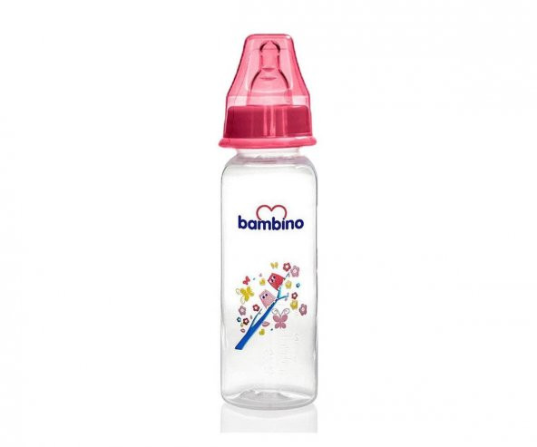 Bambino 0+ Ay Standart Pp Biberon 250 Ml - Pembe
