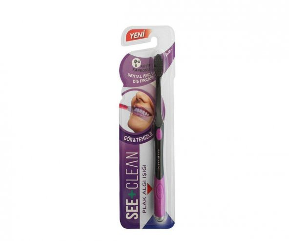 See Clean Dental Işıklı Diş Fırçası - Pembe