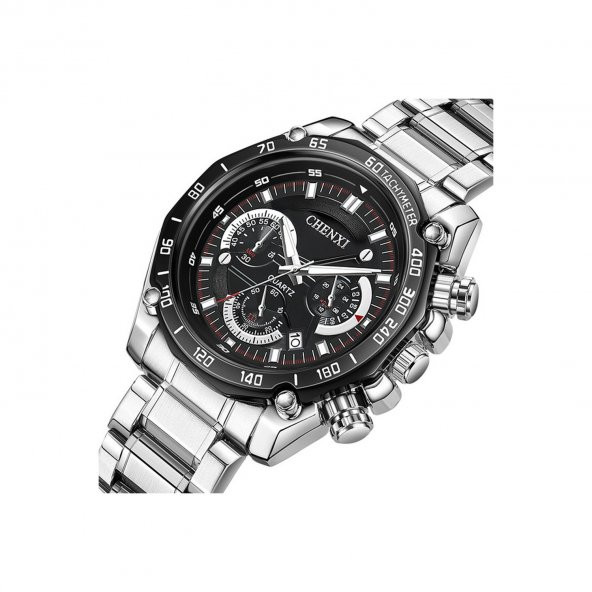 Yukka Erkek Kronograf Paslanmaz Çelik Kol Saati - 3