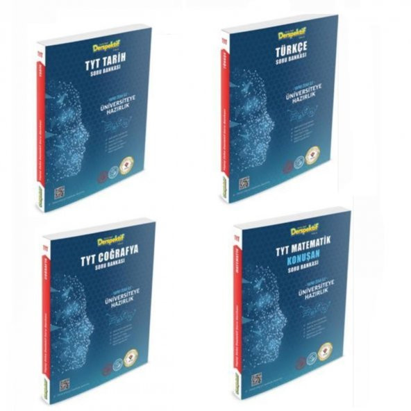 Derspektif TYT Matematik Tarih Türkçe Coğrafya Set 4 Kitap