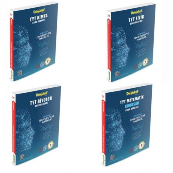 Derspektif TYT Matematik Fizik Kimya Biyoloji Set 4 Kitap