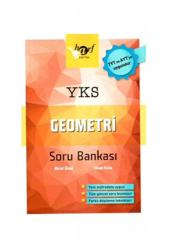 YKS TYT Temel Matematik Soru Bankası Harf Yayınları