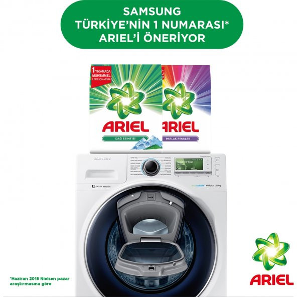 Ariel 8 kg Toz Çamaşır Deterjanı Parlak Renkler - 10