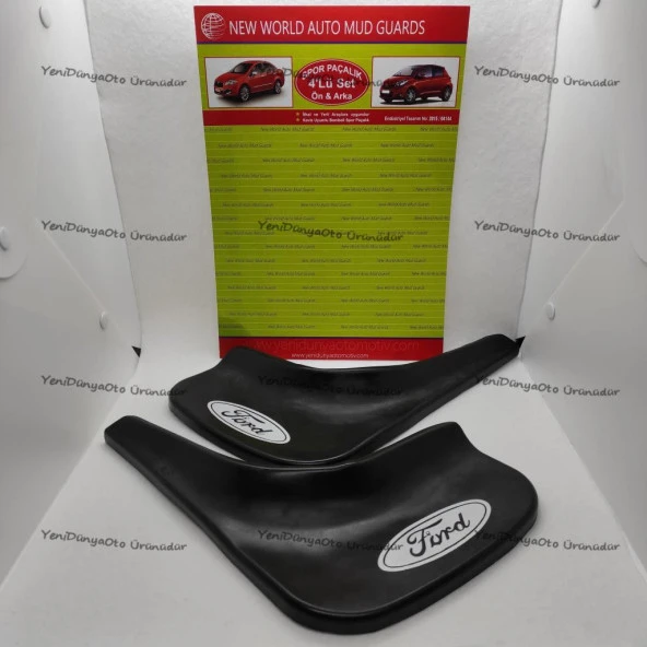 Ford Fiesta 2002-2008 2li Paçalık Çamurluk Tozluk FRD1UZ006 - 4