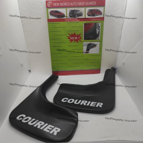 Ford Courier 2li Paçalık Çamurluk Tozluk FRD1UZ023 - 6