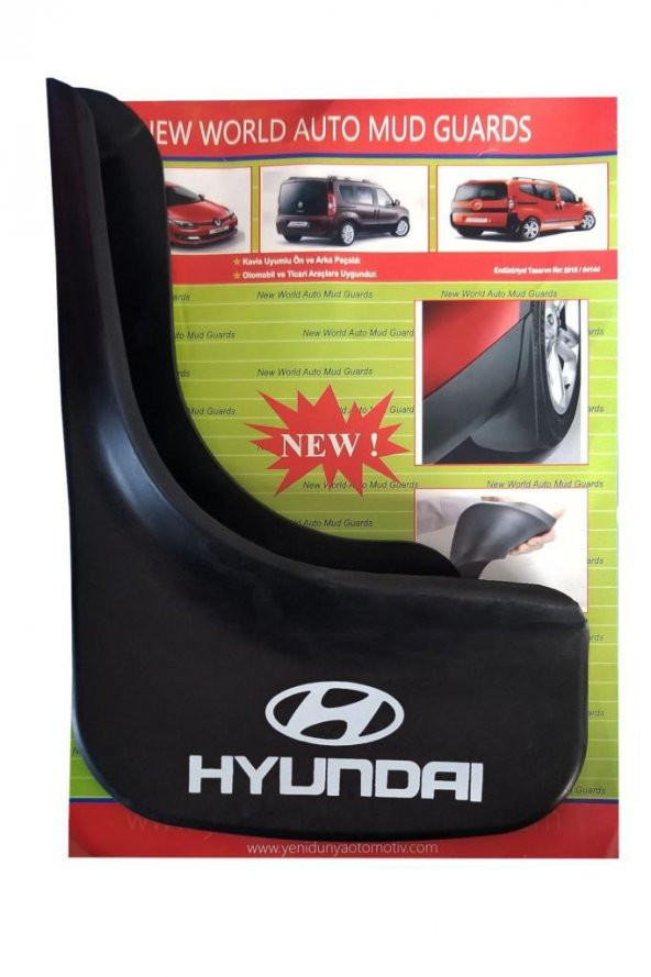 Hyundai i20 2009-2014 2li Paçalık Çamurluk Tozluk HYU1UZ007 - Resim 2