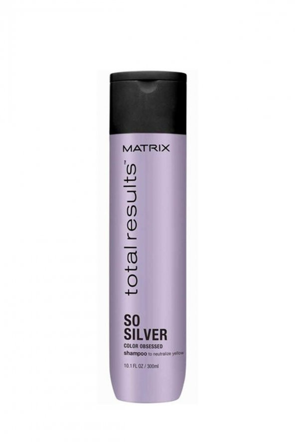Matrix Total Results So Silver Renk Koruyucu Mor Şampuan 300 ML
