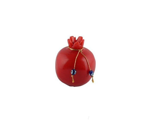 YILBAŞI DEKORATİF NAR MUM 10CM - 2