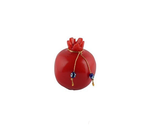 YILBAŞI DEKORATİF NAR MUM 8CM
