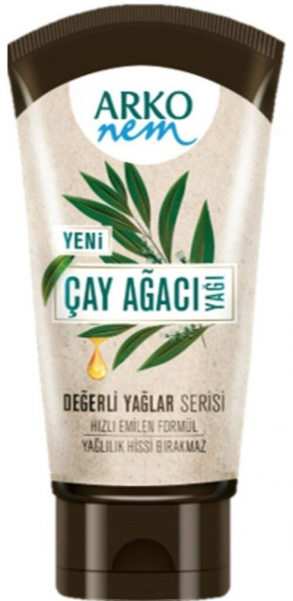 Arko Nem Çay Ağacı Yağı Özlü Tüp Krem 60 Ml