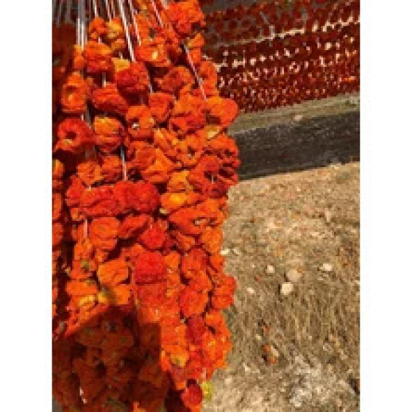 YÖRESEL BAHARAT Acı Biber Kurusu 3 ip 135-150 ad - 2