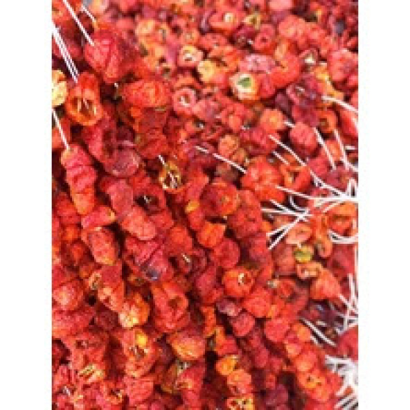 YÖRESEL BAHARAT Acı Biber Kurusu 3 ip 135-150 ad - 3