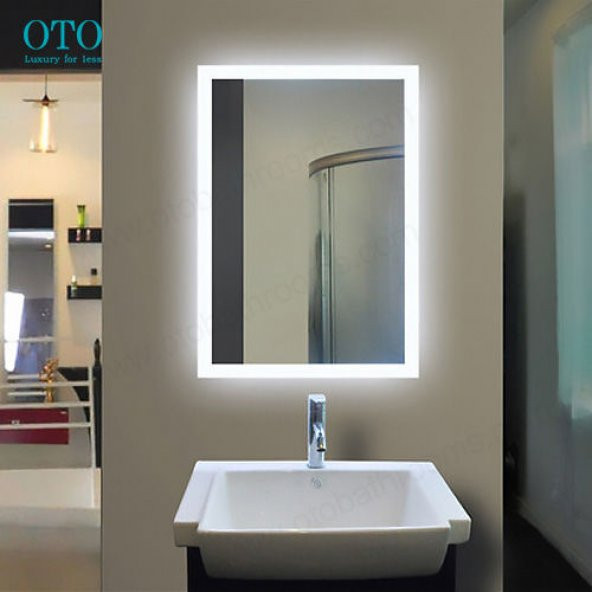 Ledli Banyo, Lavabo Aynası Ayna 4 mm Flotal Ayna 50x70 cm