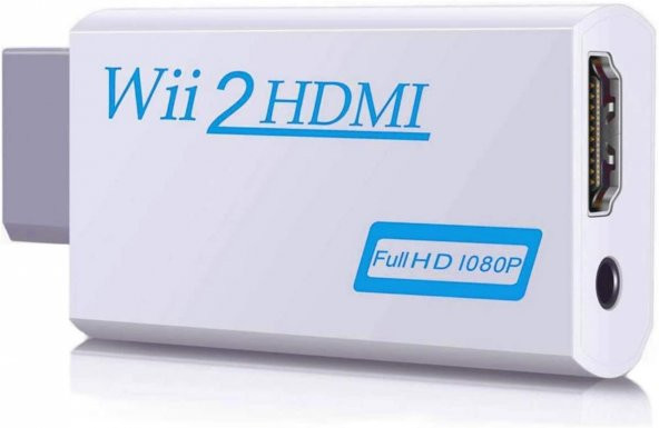 Nintendo Wii İçin HDMI TV Kablo Çevirici Dönüştürücü Adaptör