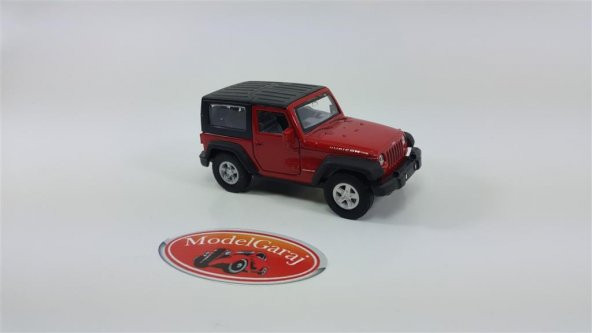 JEEP WRANGLER RUBİCON KIRMIZI*1:38 ÖLÇEK*WELLY*METAL MODEL*MG*