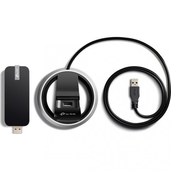 TP-Link Archer T9UH AC1900 Yüksek Kazançlı Kablosuz Çift Bant USB Adaptör - 4