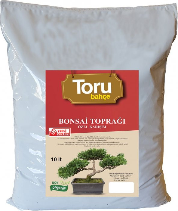 BONSAİ TOPRAĞI ZENGİNLEŞTİRİLMİŞ 10 lt