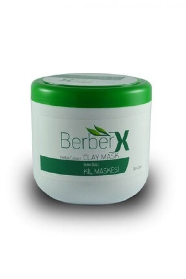 Berberx Bitki Özlü Kil Maskesi 650 Gr