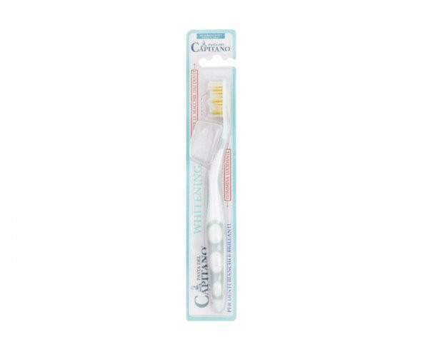 Pasta Del Capitano Whitening Beyazlatıcı Diş Fırçası Grey Medium