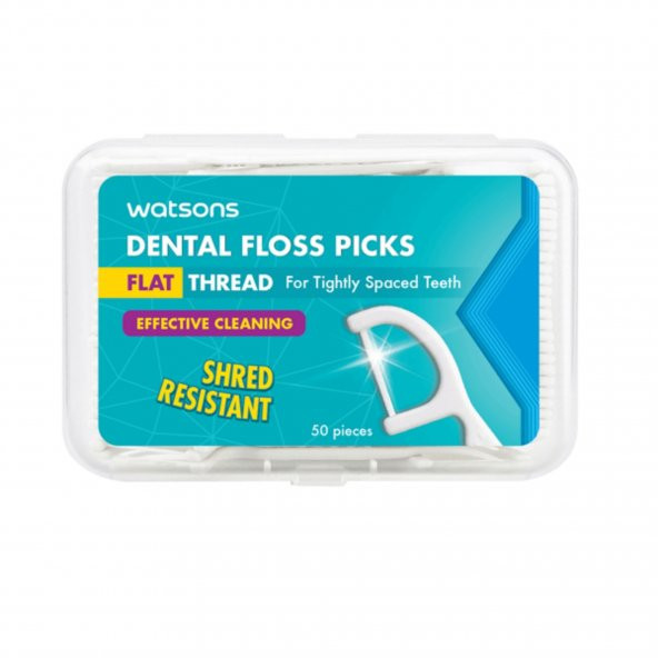 Watsons Diş İpi İpli Kürdan 50 Adet X 2 Paket - 2
