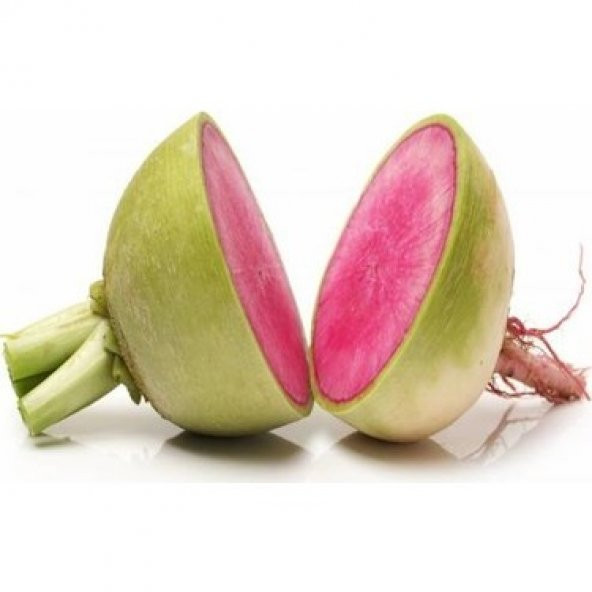 İçi Kırmızı Çin Turpu Tohumu 50 Adet Tohum + Sürpriz Hediye Tohum - Resim 2