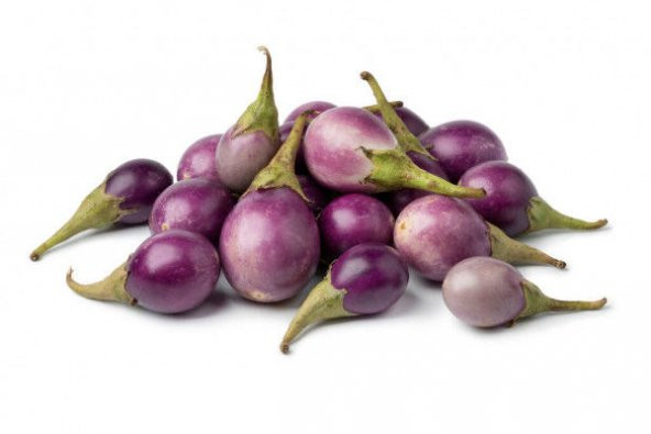 Eko Paket Mini Mor Patlıcan Tohum Thayland Patlıcanı 20 tohum+Hed - Resim 2