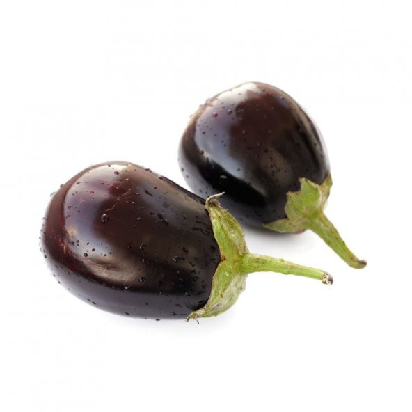 İri Topan Dolmalık Patlıcan Tohumu 25 Tohum + Saksı+Toprak+Hediye ürün görseli 1