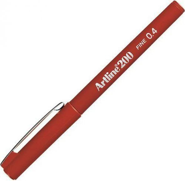 ARTLINE FINELINER KALEM KIRMIZI 1 LI (EK-200)